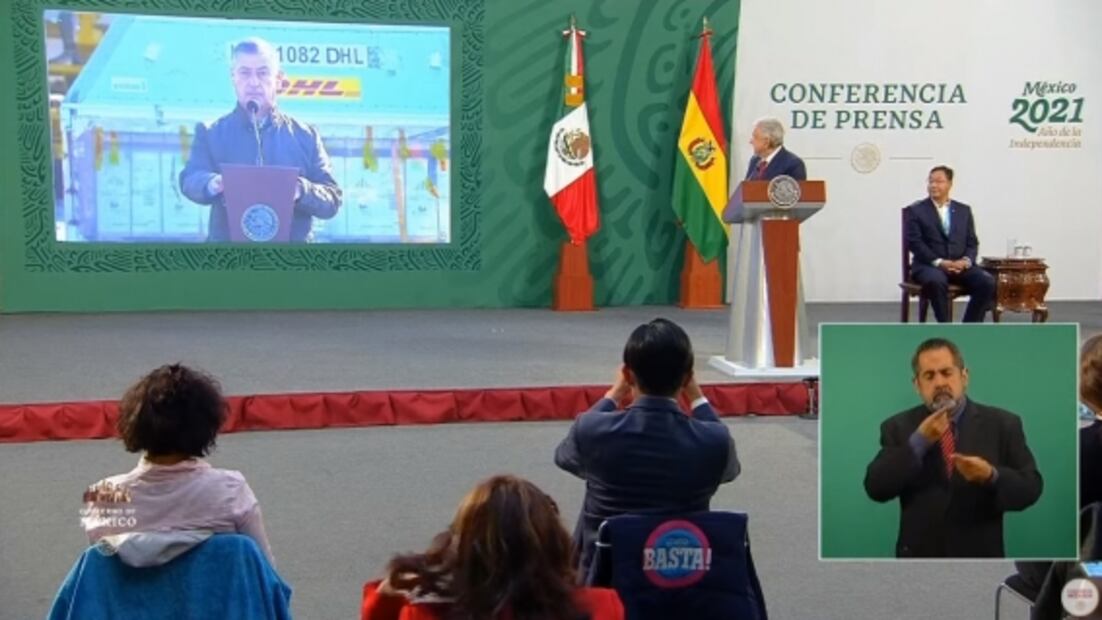 La mañanera de AMLO, 24 de marzo, minuto a minuto