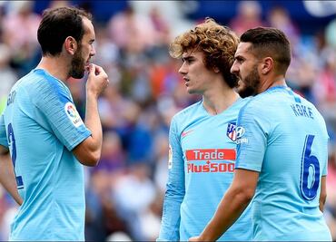 Emotivo último partido de las figuras del Atlético de Madrid