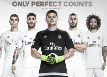 Real Madrid presenta uniforme 2015-16