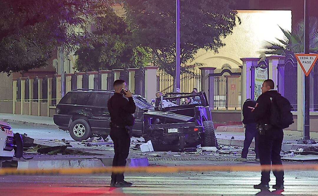 En los hechos ocurridos el pasado 15 de febrero sobre el bulevar Luis Encinas y Solidaridad, también resultaron lesionadas cinco personas. Foto: Especial