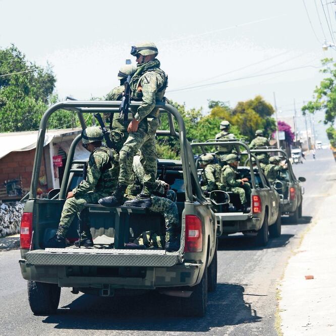 Reco mendación. La CoIDH pidió que las labores del Ejército en la seguridad ciudadana sean fiscalizadas por órganos civiles. ARCHIVO EL UNIVERSAL