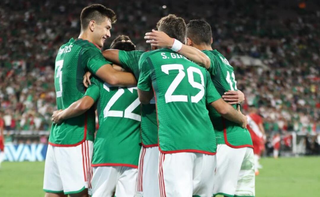 Selección mexicana. Fuente: Twitter @showmundialshow