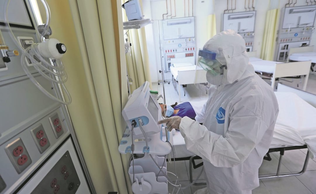 La hospitalización es 89% me- nor a la segunda ola, dijo Ssa. Foto: Archivo. El Universal