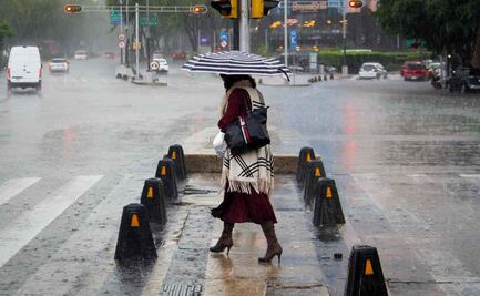 ¡No olvides tu paraguas! Activan la Alerta Amarilla por lluvias fuertes en 8 alcaldías de CDMX