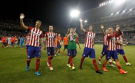 Atlético de Madrid vence al japonés Sagan Tosu