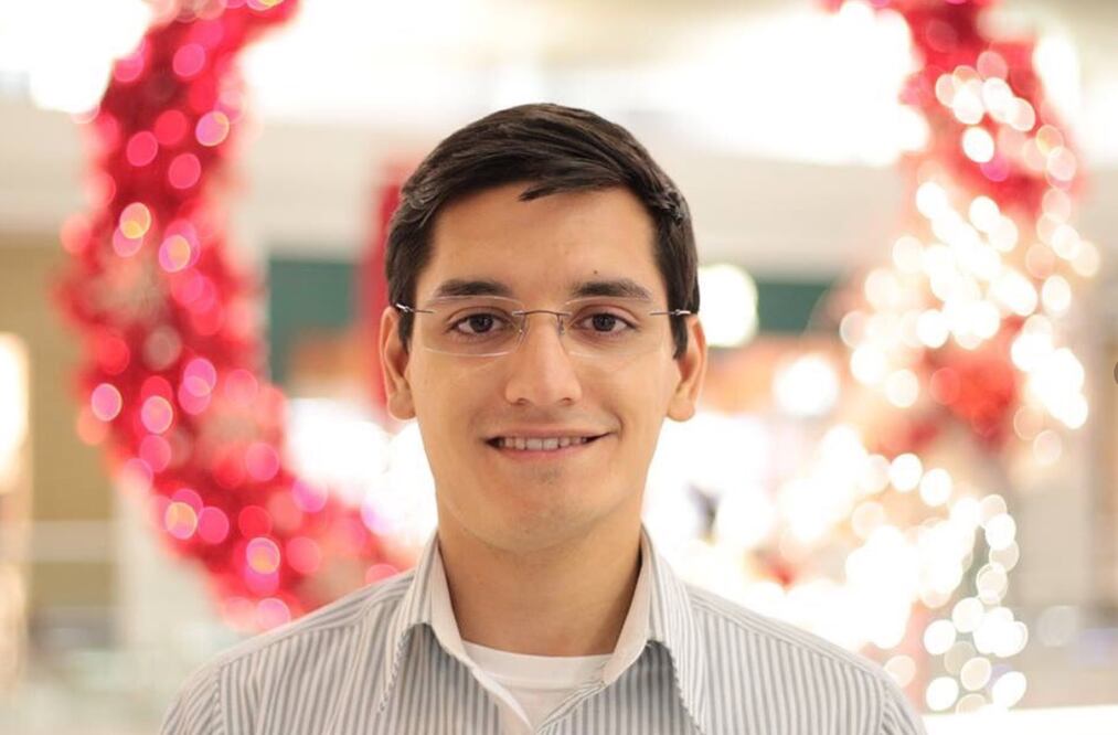 Leonardo Avendaño, seminarista y estudiante de la UIC, en Tlalpan. Foto: Especial