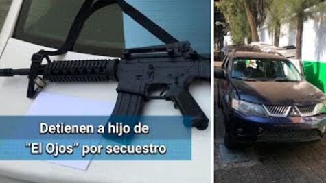Detienen a Alexis "N", hijo de "El Ojos", exlíder del cártel de Tláhuac