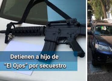 Detienen a Alexis "N", hijo de "El Ojos", exlíder del cártel de Tláhuac