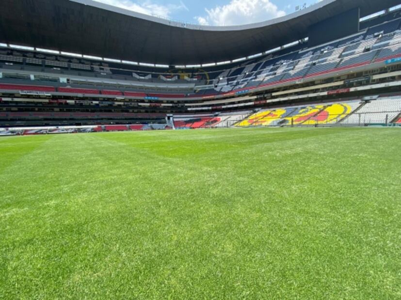 El Estadio Azteca vuelve a recibir al futbol 153 días después 