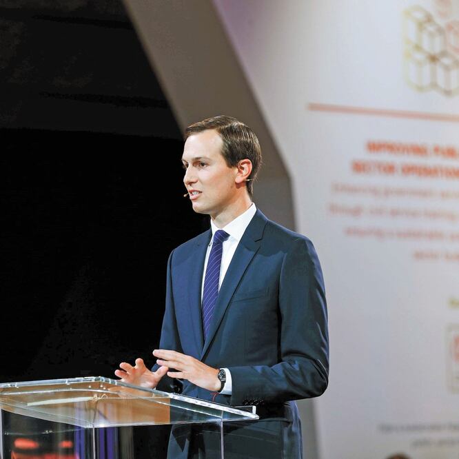 Jared Kushner, asesor y yerno del presidente Donald Trump, recibió el 30 de noviembre de 2018 la condecoración. ARCHIVO EL UNIVERSAL