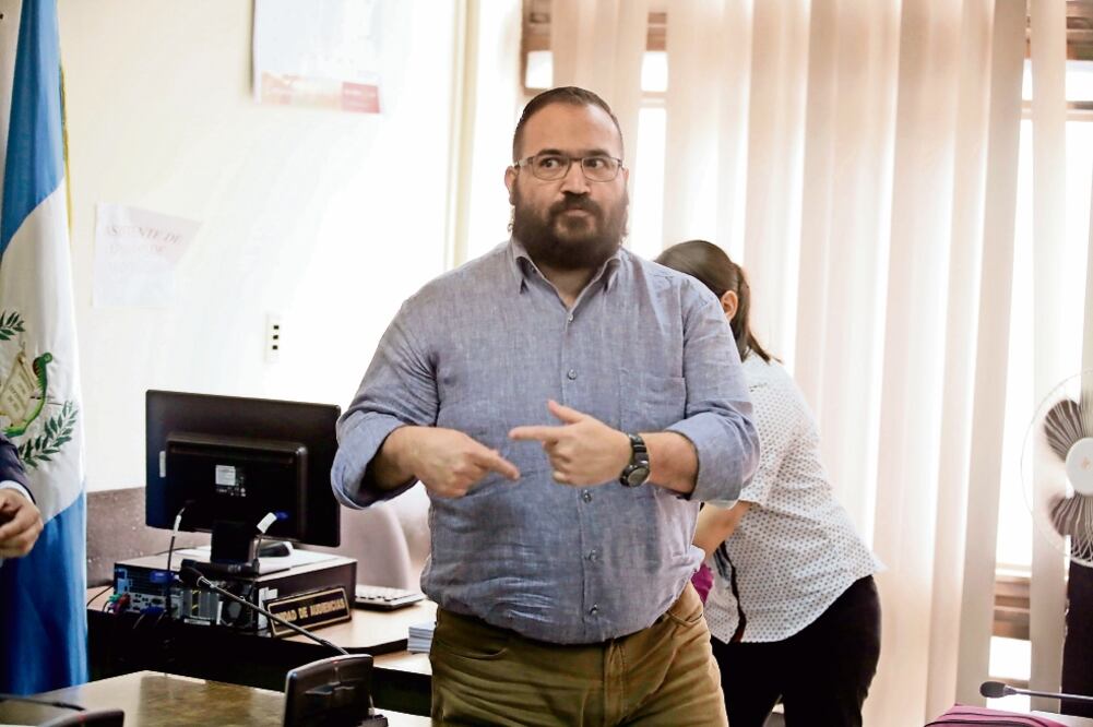 El ex gobernador de Veracurz, Javier Duarte de Ochoa, recibe los mismos tratos que otros reos en el penal de Guatemala donde se encuentra detenido. Las autoridades prevén extraditarlo en un plazo máximo de 20 días (LUIS CORTÉS. EL UNIVERSAL)