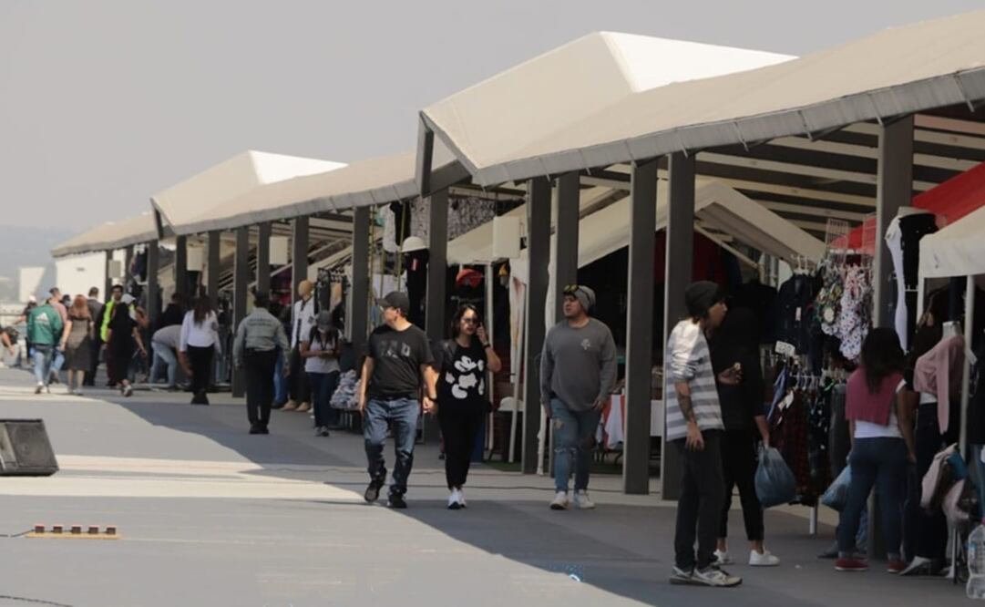 Foto: Tomada de Twitter Aeropuerto Internacional Felpe Ángeles (@aifaaero).