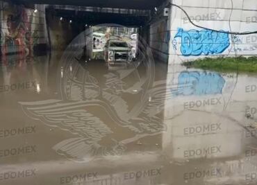 Fuertes lluvias en Cuautitlán Izcalli provocan escurrimientos en río El Gavión; autoridades intensifican trabajos de desfogue de cuerpos de agua