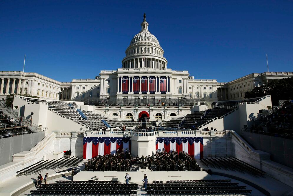 Imagen del Capitolio en Washington en la segunda toma de posesión del presidente Barack Obama, el 20 de enero del 2013 (Foto: Reuters/Archivo)