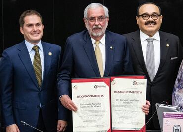 "Un país con una pobre educación tiene un futuro incierto", advierte Graue en homenaje en el Senado