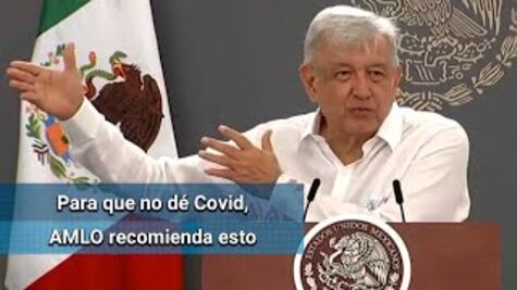 No mentir, no robar, no traicionar, eso ayuda mucho para que no dé el coronavirus: AMLO