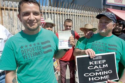 ACLU denuncia deportación de veteranos indocumentados