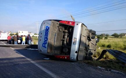 Accidente deja 69 heridos en San Miguel de Allende