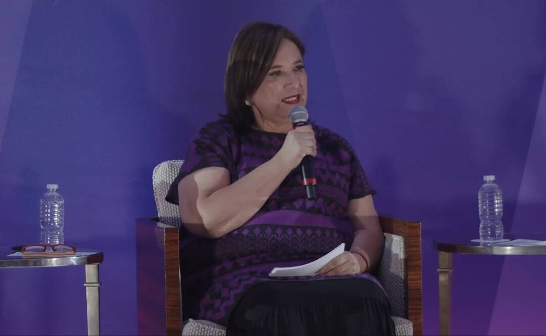 La candidata opositora negó que la elección esté definida. Foto: captura de pantalla