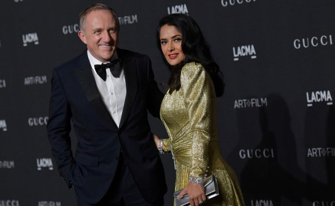  Francois-Henri Pinault y Salma Hayek. Foto: Archivo 