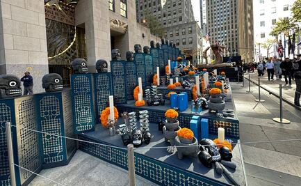 Una ofrenda de Día de Muertos en el corazón de Nueva York