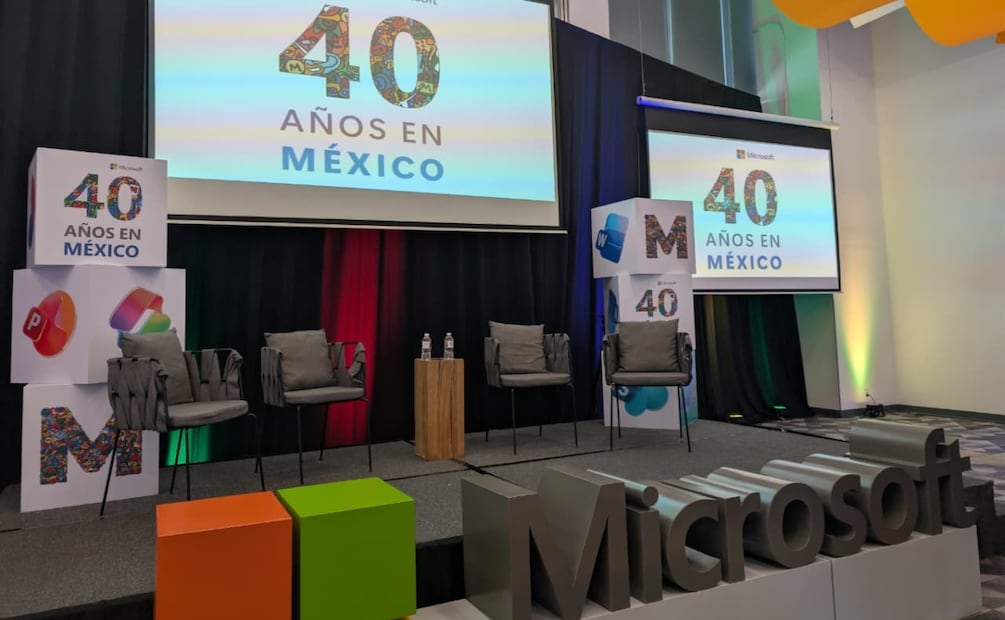Microsoft celebra 40 años en México. Imagen: Paloma Vega