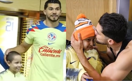América y Henry Martín cumplen el sueño del pequeño Braulio; así fue su visita al Estadio Azteca