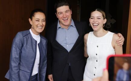 Samuel García recibe a Sheinbaum en Monterrey; dice que visitará CDMX para concierto de Rosalía  