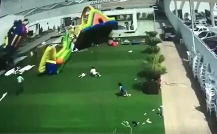 Abre PGJ de San Luis Potosí investigación por accidente con inflables