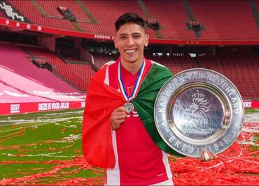 El emotivo mensaje de Edson Álvarez tras ser campeón de la Eredivisie con el Ajax