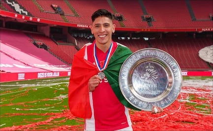 El emotivo mensaje de Edson Álvarez tras ser campeón de la Eredivisie con el Ajax
