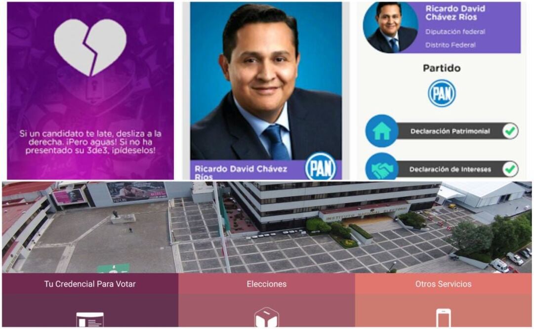 Con estas apps, podrás conocer a los candidatos correspondientes por distrito y sección, a los funcionarios de casilla, así como la ubicación geográfica del lugar donde votarás