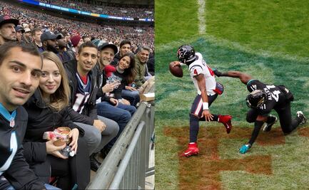 Jiménez asiste al triunfo de Texans ante Jaguars en Wembley