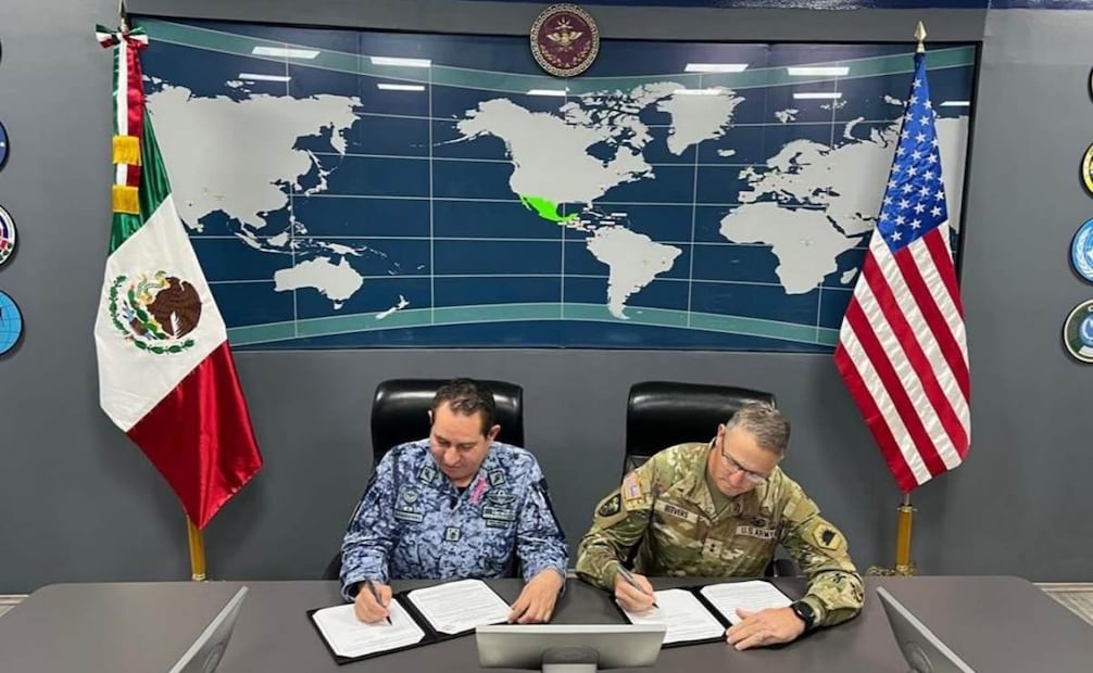 La Secretaría de la Defensa Nacional informó que junto con la Guardia Nacional de California de los Estados Unidos suscribieron una Carta de Intención. Foto: Especial