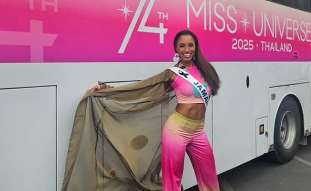 Gabrielle Henry, Miss Jamaica, tuvo una fuerte caída previo a la final de Miss Universo 2025. Foto: Instagram oficial.