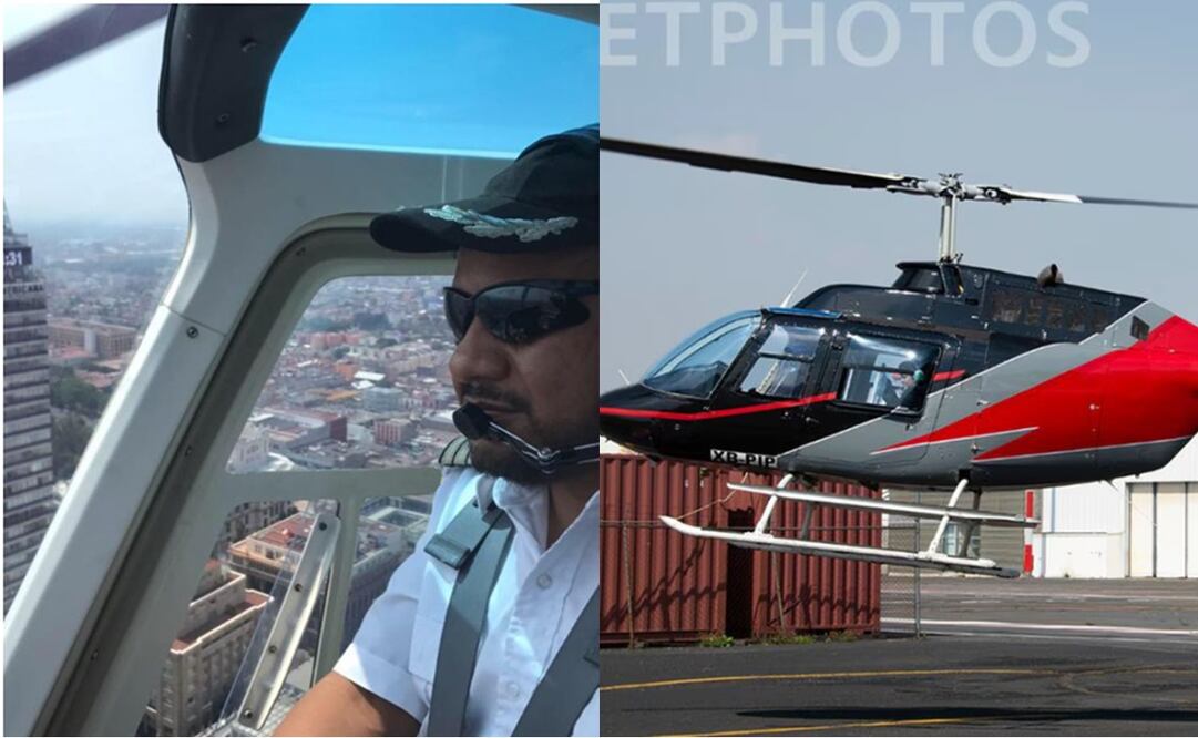 Revelan supuestos audios del piloto que manejaba el helicóptero que cayó en la alcaldía Coyoacán. Fotos: Redes sociales
