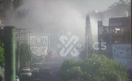 Reportan incendio en vivienda de la alcaldía Tláhuac