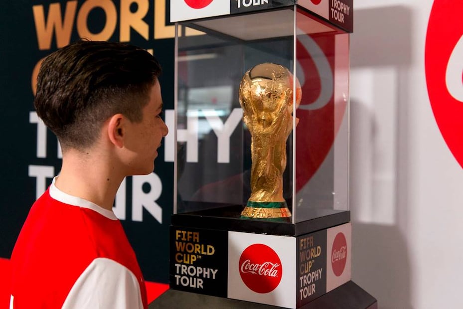 Foto: Facebook ‘Fifa World Cup Trophy Tour by Coca Cola’
