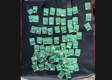 Caen cinco presuntos integrantes de “La Unión Tepito” en la Lagunilla; se les aseguró droga, dinero y celulares