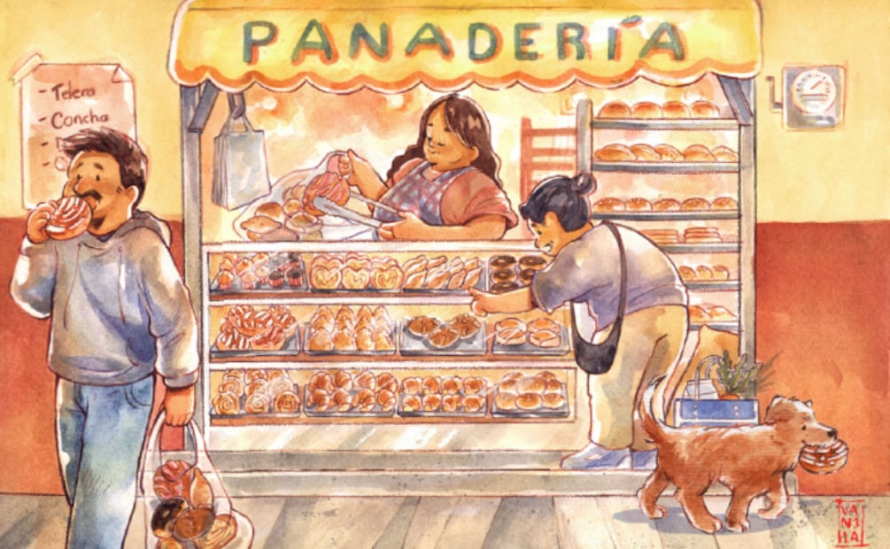 En sus obras, Jessica retrata su cotidianidad y el entorno que la rodea y la hace sentir protegida. Foto: Cortesía