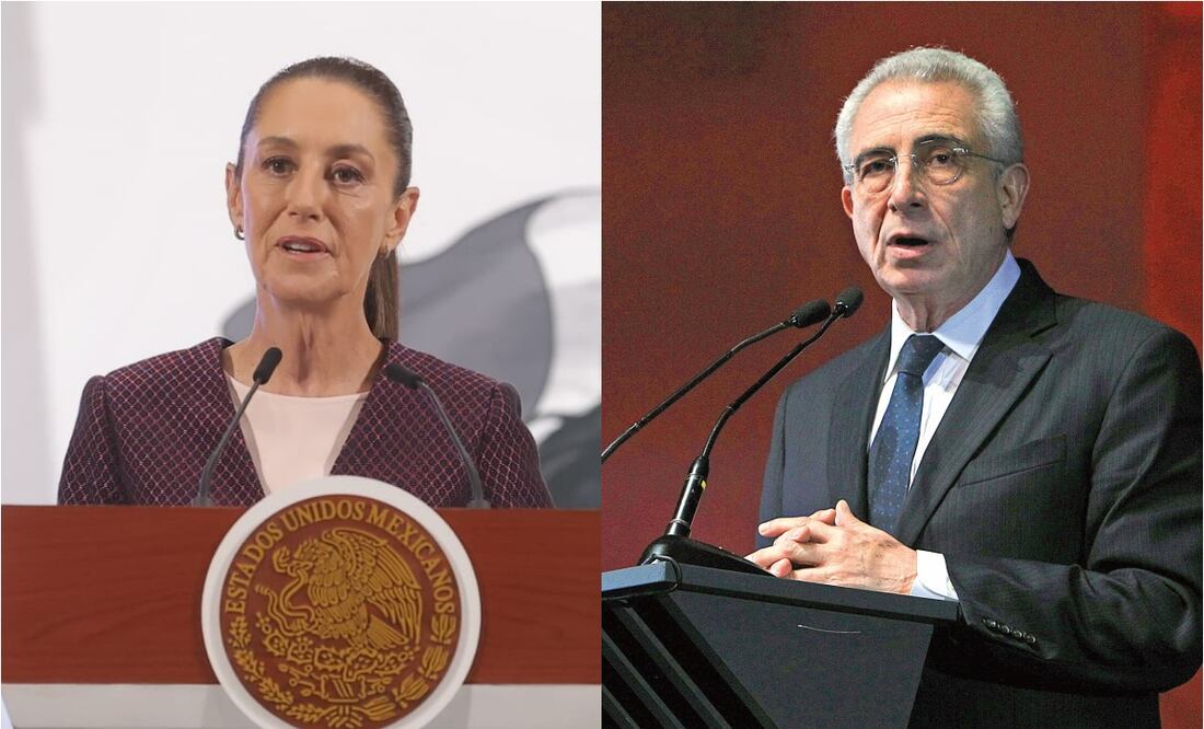 Claudia Sheinbaum y Ernesto Zedillo han encabezado esta semana una polémica por señalamientos contra sus gobiernos. Foto: EFE