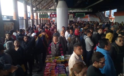 Este lunes 1 de abril el Metro reporta avance lento en ocho de sus 12 líneas