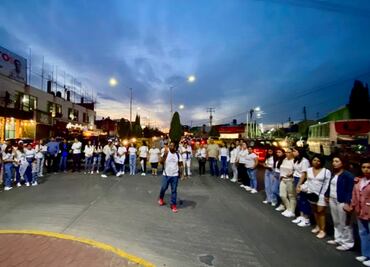 Familiares de Saúl Escobedo se manifiestan en Fresnillo a 5 días de su desaparición