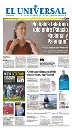 Portada impresa del 25 de marzo del 2024