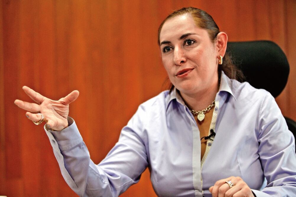 En la foto: Darlene Rojas Olvera, Presidenta de la Junta Local de Conciliación y Arbitraje de la Ciudad de México (JUAN CARLOS REYES. ELUNIVERSAL)