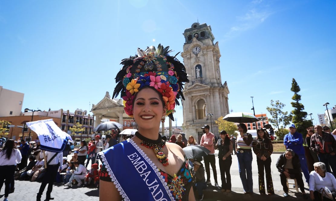 Inauguración de "Es tiempo del Carnaval" en Pachuca, Hidalgo. Foto: especial.