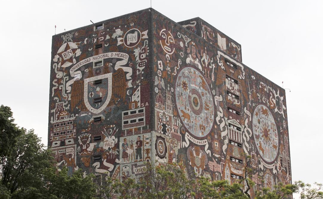 La Biblioteca Central de la Universidad Nacional Autónoma de México - Foto: Jair Cabrera