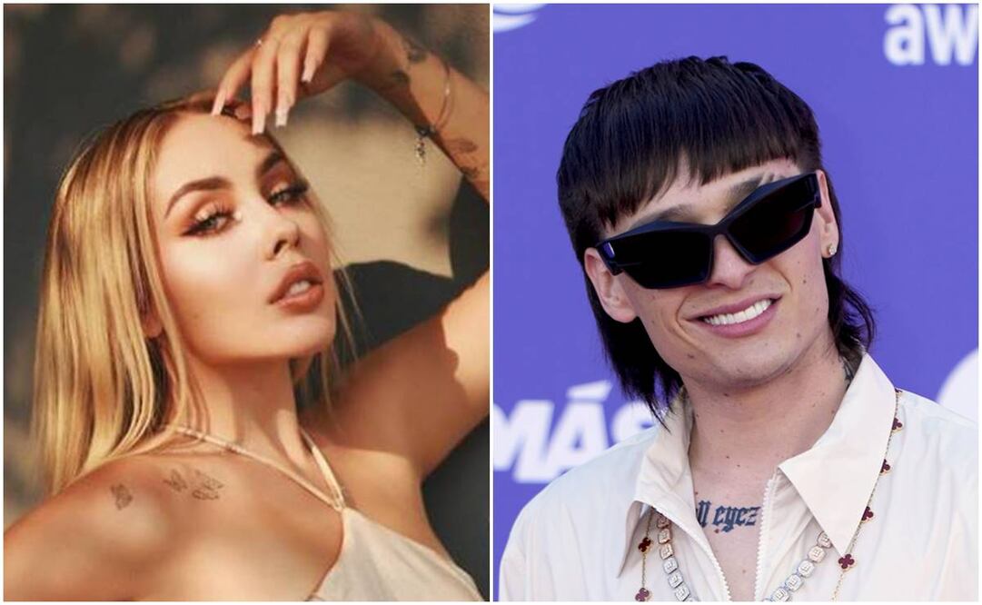 Cibernautas quieren que Maya Nazor y Peso Pluma tengan un romance. Foto: Instagram/Clasos.