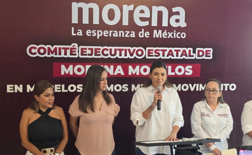 Mirsa Juárez deja dirigencia de Morena en Morelos para buscar la alcaldía Jojutla; Martha García asume la dirigencia estatal.
(02/09/26) Foto: Especial.