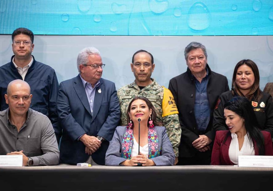 Clara Brugada precisó que los “Puntos Ehécatl” son zonas en las que el año pasado se detectó que hubo afectaciones e inundaciones a causa de las lluvias. Foto: Especial